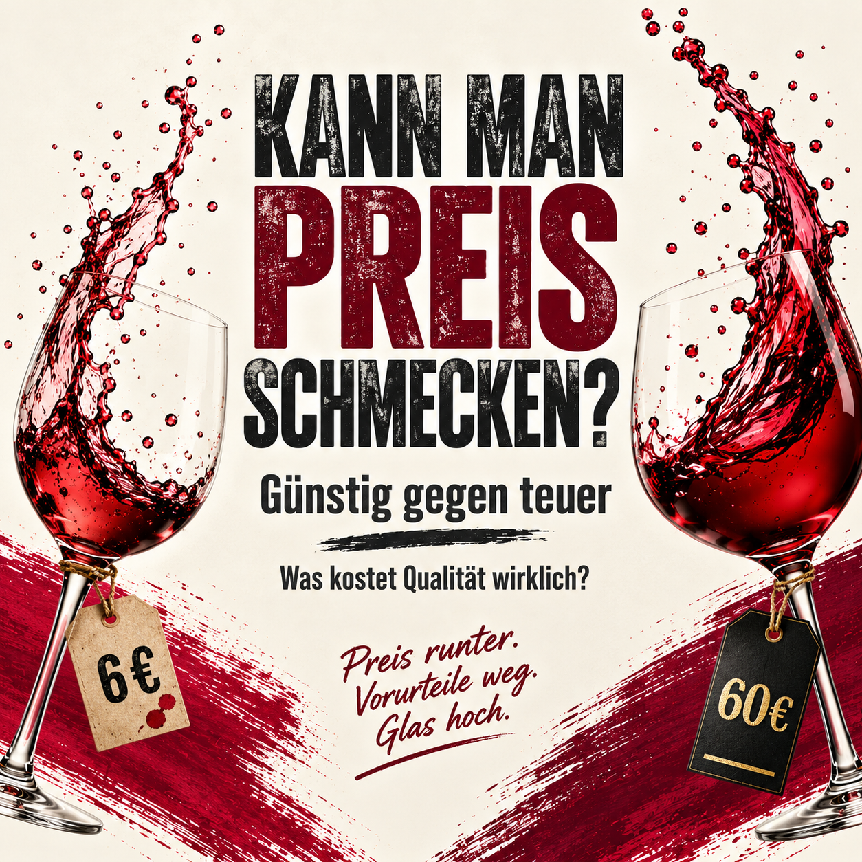 Kann man Preis schmecken?